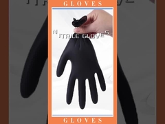 Gants jetables épais résistants de latex d'huile pour de concierge industriel