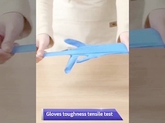 M bleu L gants jetables de nitriles de XL 100 PCs enferment dans une boîte les gants stériles de main