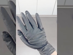 Gants résistants à l'usure jetables de main de nitriles de preuve d'huile de gant de nitriles de réparation de voiture