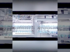 Le bleu marine texturisé saupoudrent les gants stériles de nitriles de gants libres de nitriles