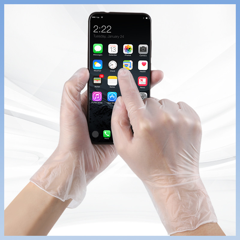 Les gants jetables de empaquetage exquis de PVC te donnent une meilleure expérience et First Choice pour donner de cadeau.
