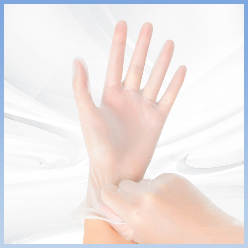 La protection totale, les gants jetables de PVC protègent vos mains, vous a laissé sentir plus à l'aise