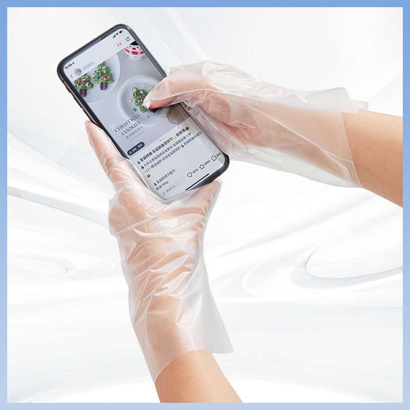 Gants TPE jetables non toxiques pour une manipulation sûre et facile des aliments Taille XL