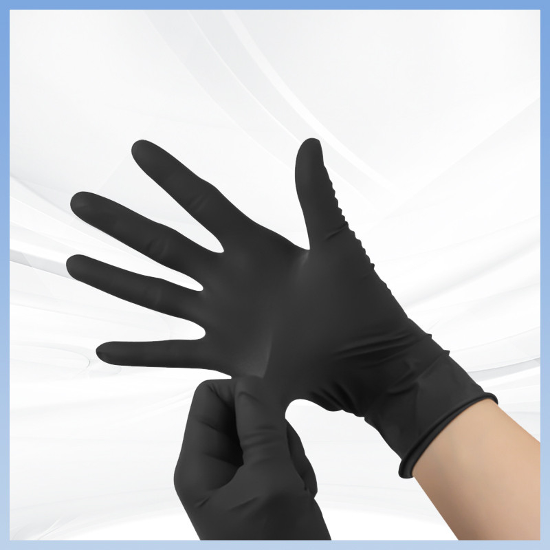 Gants en latex avec logo personnalisable Gants en latex jetables pour le nettoyage et la préparation des aliments