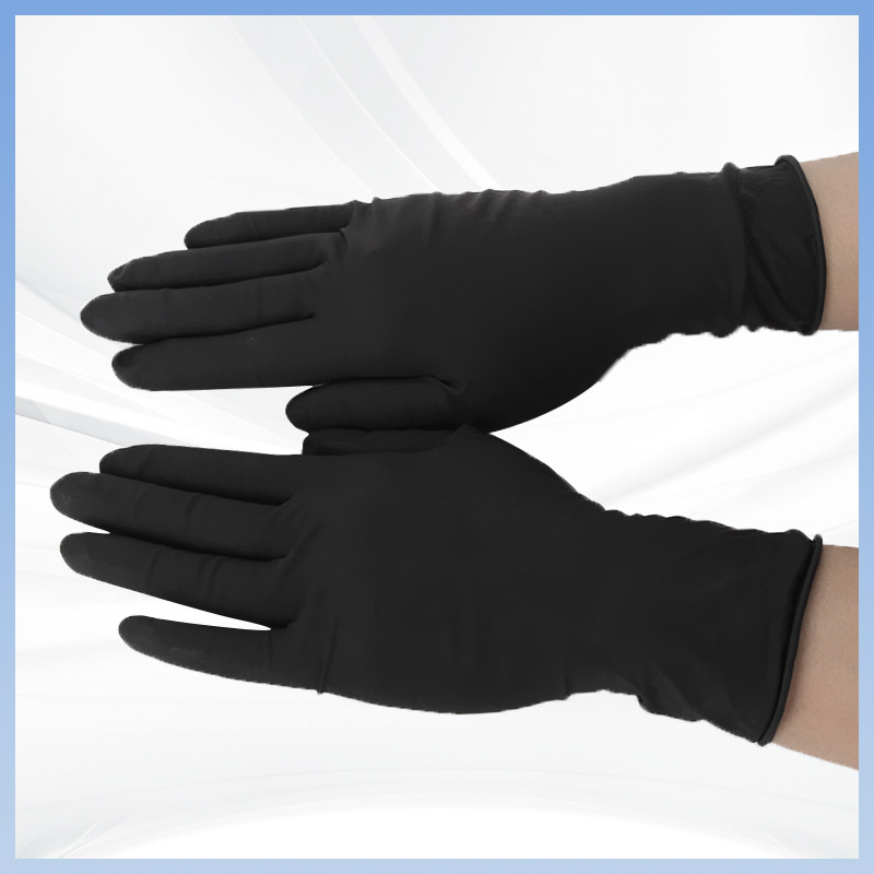 Gants en latex avec logo personnalisable Gants en latex jetables pour le nettoyage et la préparation des aliments