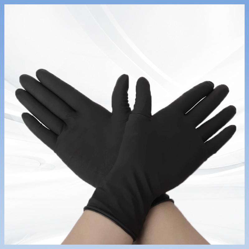 Gants en latex sans poudre médicale fabriqués en Chine Gants en latex jetables pour les aliments avec logo personnalisable
